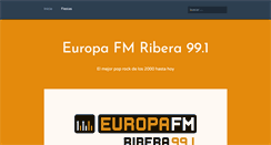 Desktop Screenshot of europafmribera.com