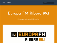 Tablet Screenshot of europafmribera.com